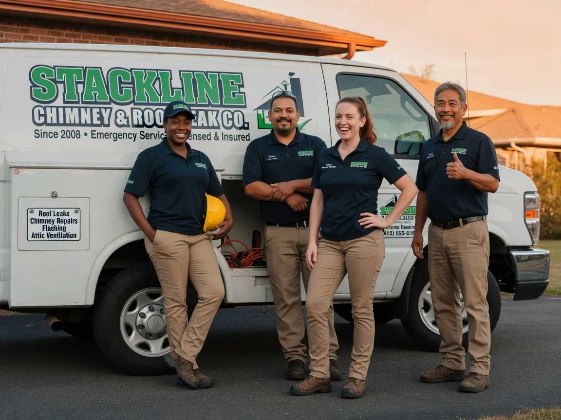 Chimney flashing repair company in Camp Meeker, CA